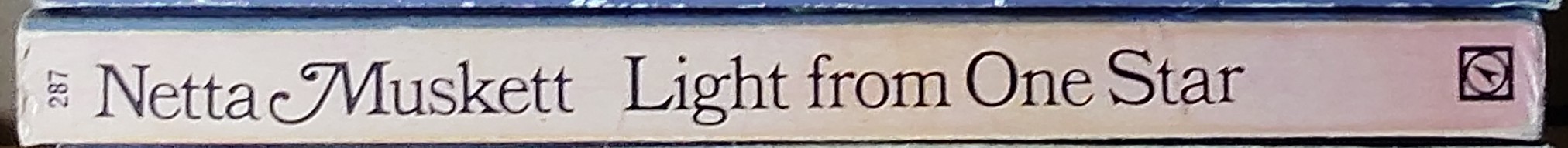 Netta Muskett  LIGHT FROM ONE STAR spine of book image