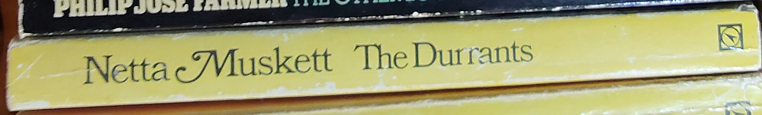 Netta Muskett  THE DURRANTS spine of book image