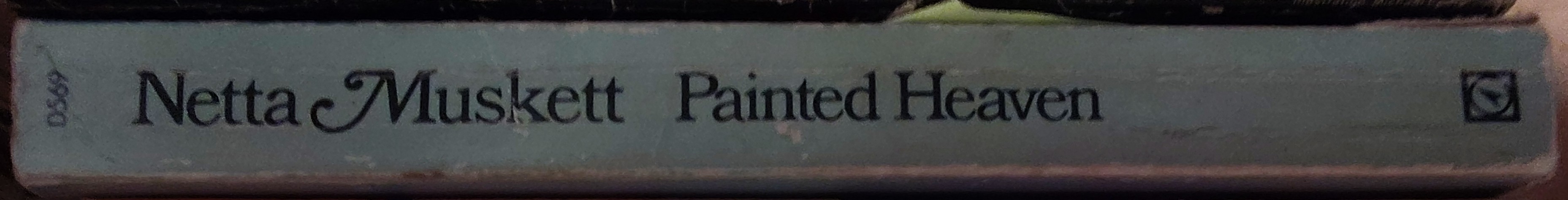 Netta Muskett  PAINTED HEAVEN spine of book image