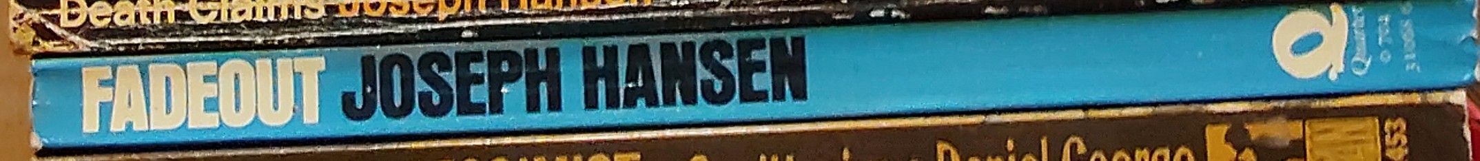 Joseph Hansen  FADEOUT spine of book image