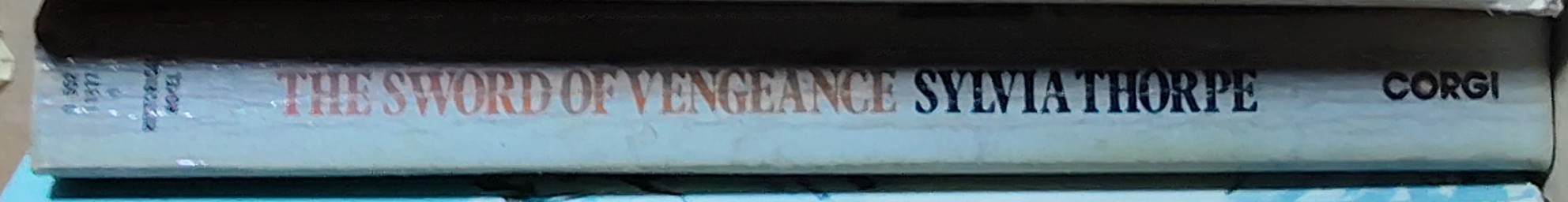 Sylvia Thorpe  THE SWORD OF VENGEANCE spine of book image