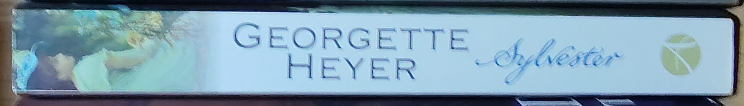 Georgette Heyer  SYLVESTER spine of book image