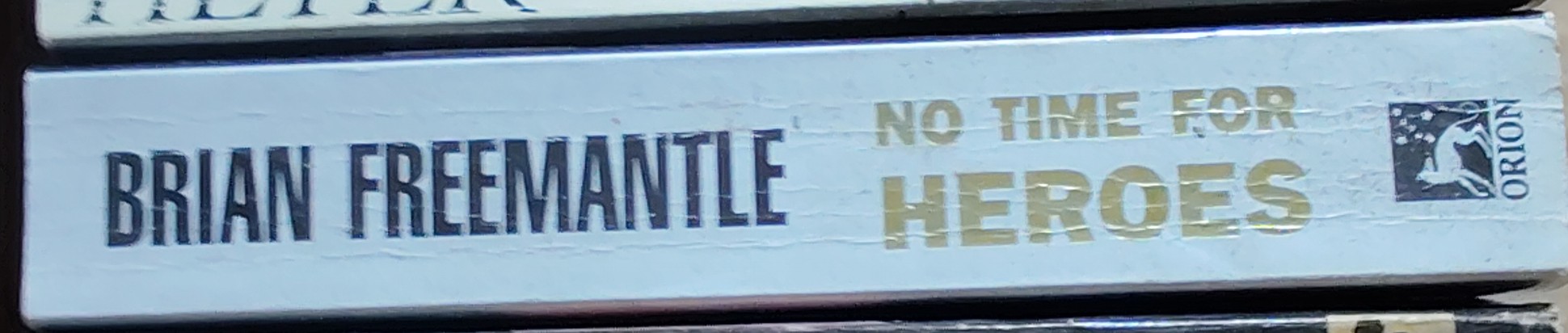 Brian Freemantle  NO TIME FOR HEROES spine of book image