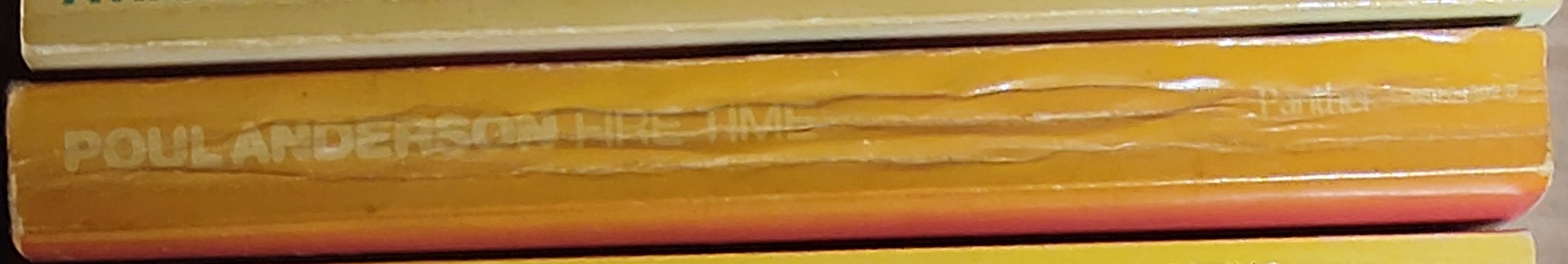 Poul Anderson  FIRE TIME spine of book image