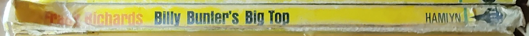Frank Richards  BILLY BUNTER'S BIG TOP spine of book image