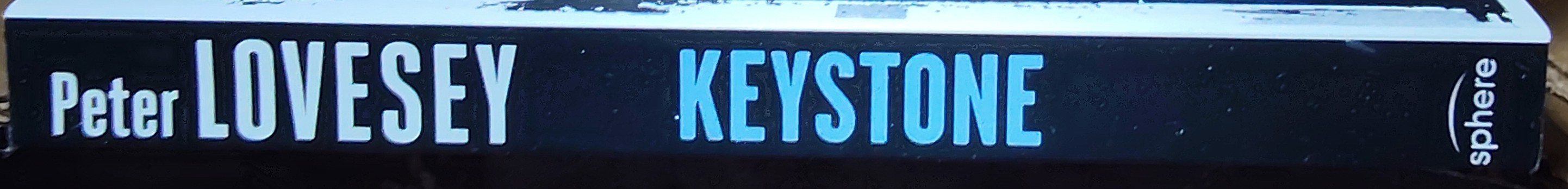 Peter Lovesey  KEYSTONE spine of book image