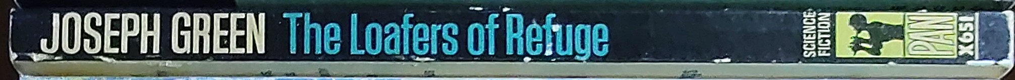 Joseph Green  THE LOAFERS OF REFUGE spine of book image