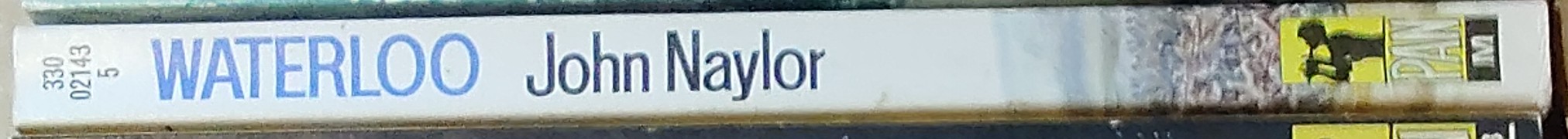 John Naylor  WATERLOO spine of book image