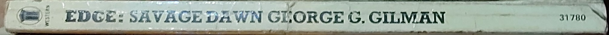 George G. Gilman  EDGE 26: SAVAGE DAWN spine of book image