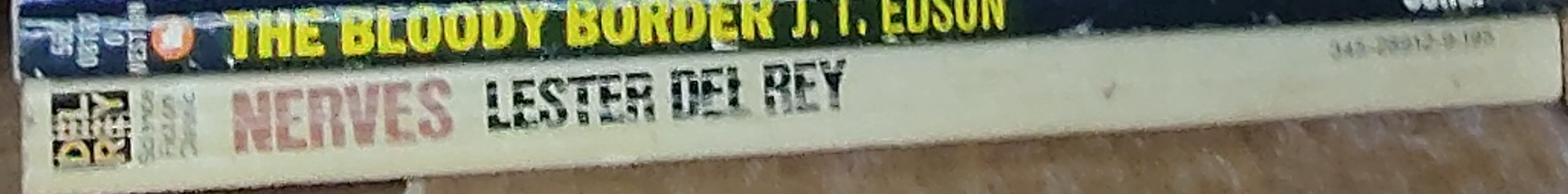 Lester del Rey  NERVES spine of book image