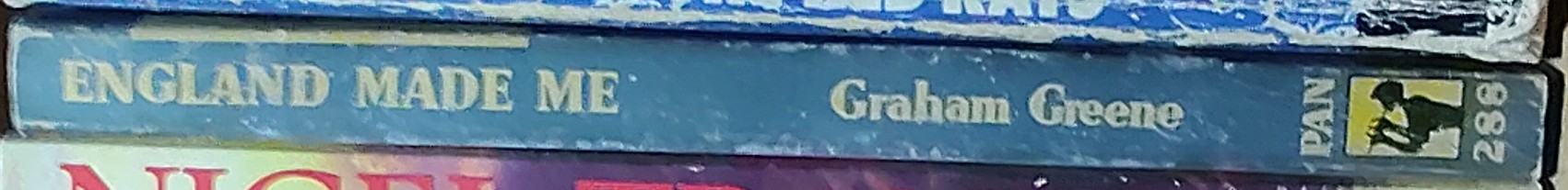 Graham Greene  ENGLAND MADE ME spine of book image