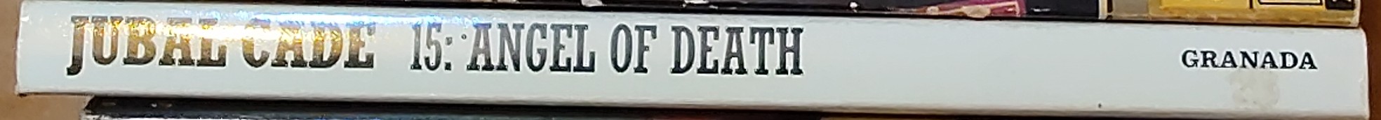 Charles R. Pike  JUBAL CADE 15: ANGEL OF DEATH spine of book image