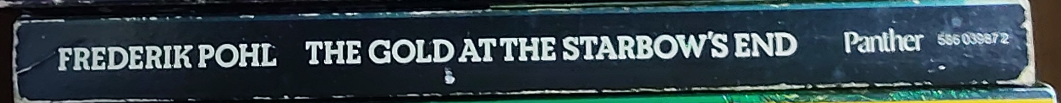 Frederik Pohl  THE GOLD AT THE STARBOW'S END spine of book image