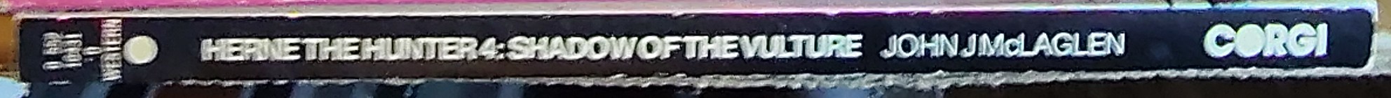 John McLaglen  HERNE THE HUNTER 4: SHADOW OF THE VULTURE spine of book image