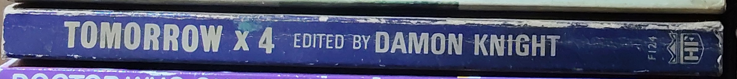 Damon Knight (edits) TOMORROW x 4 spine of book image