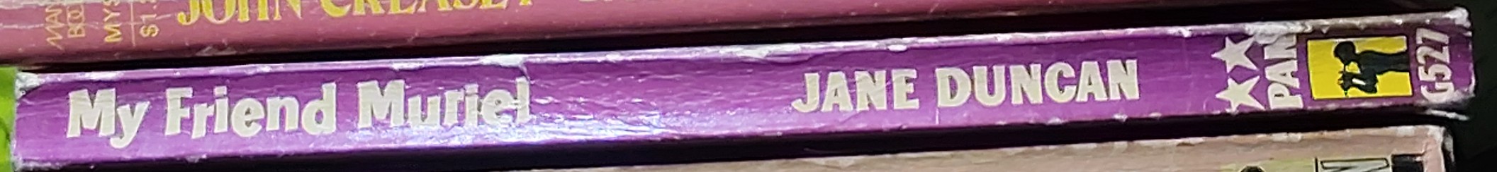 Jane Duncan  MY FRIEND MURIEL spine of book image