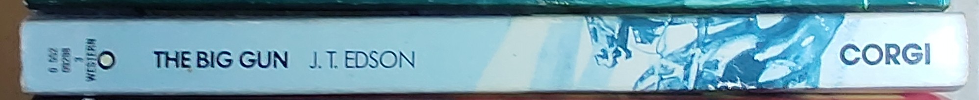 J.T. Edson  THE BIG GUN spine of book image