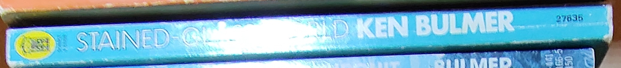 Kenneth Bulmer  STAINED-GLASS WORLD spine of book image