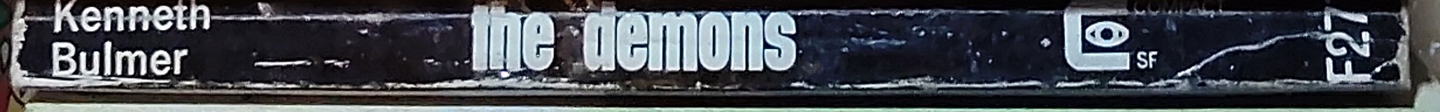 Kenneth Bulmer  THE DEMONS spine of book image