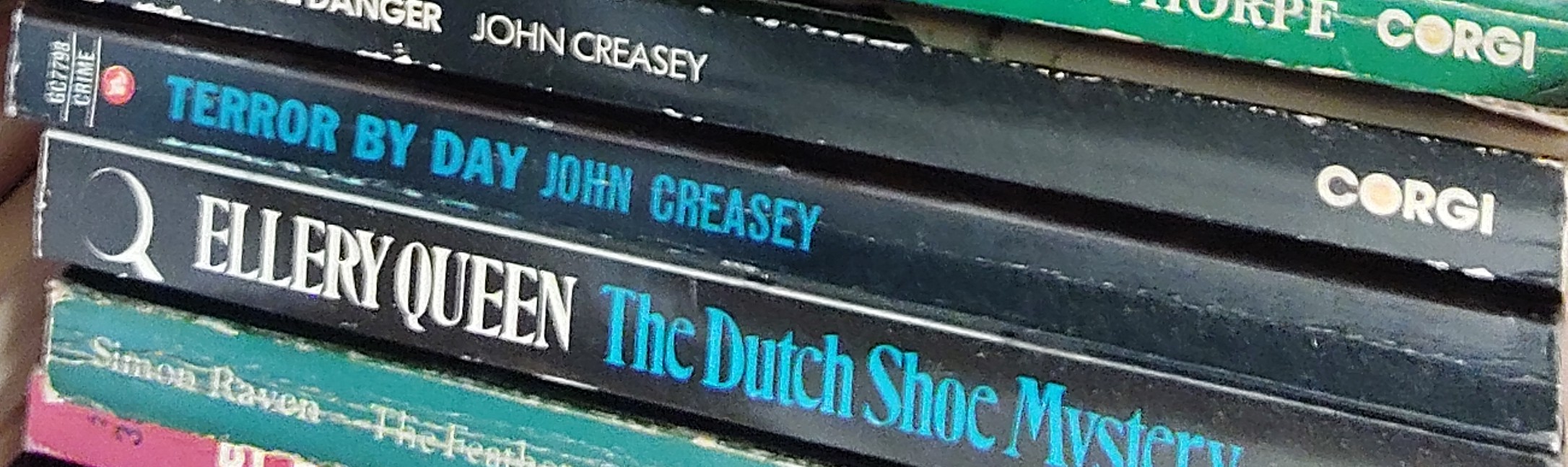 Gordon Ashe  TERROR BY DAY spine of book image