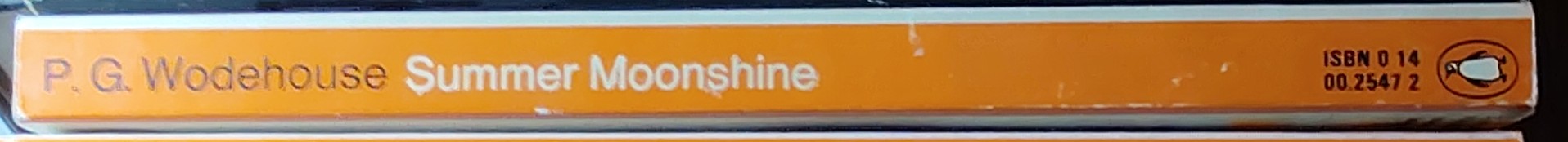 P.G. Wodehouse  SUMMER MOONSHINE spine of book image