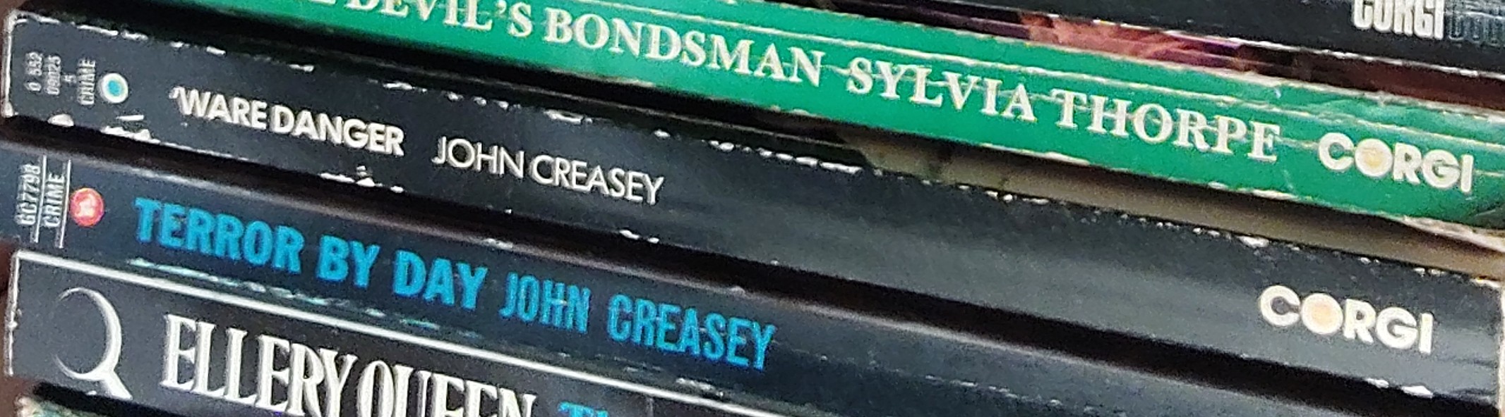 Gordon Ashe  'WARE DANGER spine of book image