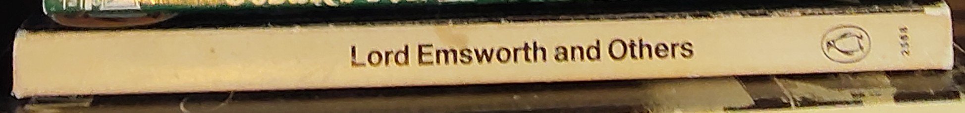 P.G. Wodehouse  LORD EMSWORTH AND OTHERS (Sir Ralph Richardson) spine of book image