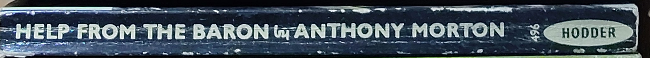 Anthony Morton  HELP FROM THE BARON spine of book image
