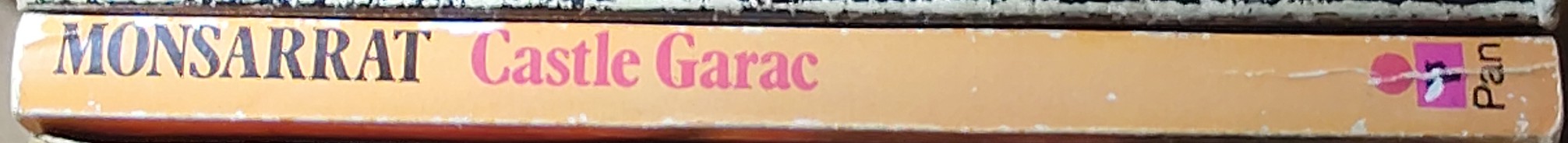 Nicholas Monsarrat  CASTLE GARAC spine of book image