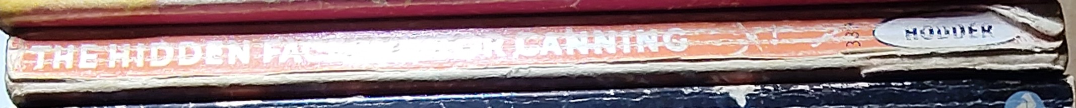 Victor Canning  THE HIDDEN FACE spine of book image