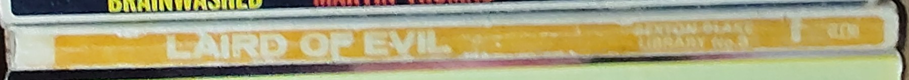 Martin Thomas  LAIRD OF EVIL (Sexton Blake) spine of book image