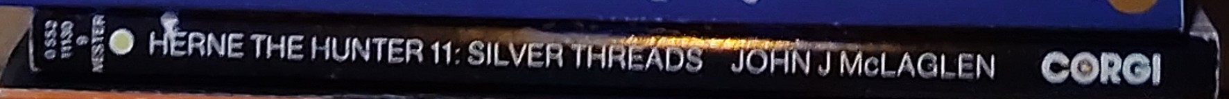 John McLaglen  HERNE THE HUNTER 11: SILVER THREADS spine of book image