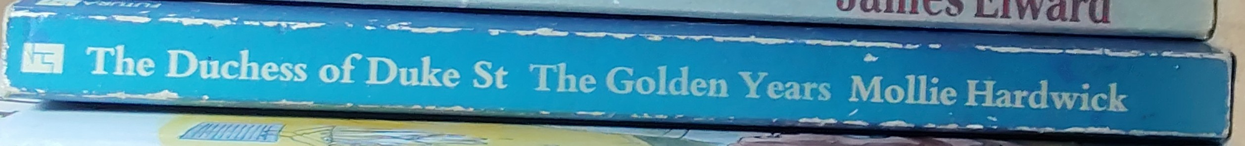 Mollie Hardwick  THE DUCHESS OF DUKE STREET: THE GOLDEN YEARS (BBC-TV) spine of book image