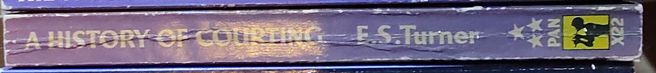 E.S. Turner  A HISTORY OF COURTING spine of book image