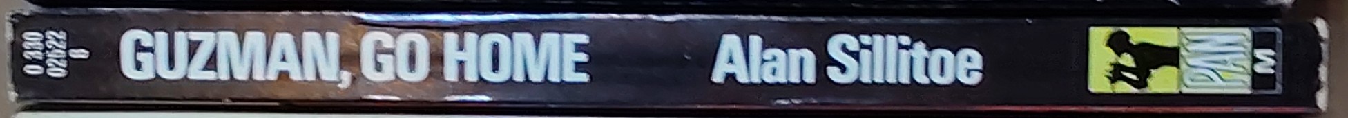 Alan Sillitoe  GUZMAN, GO HOME spine of book image