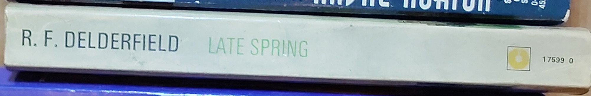 R.F. Delderfield  LATE SPRING spine of book image