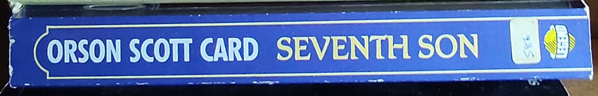 Orson Scott Card  SEVENTH SON spine of book image
