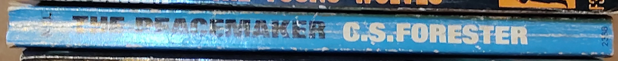C.S. Forester  THE PEACEMAKER spine of book image