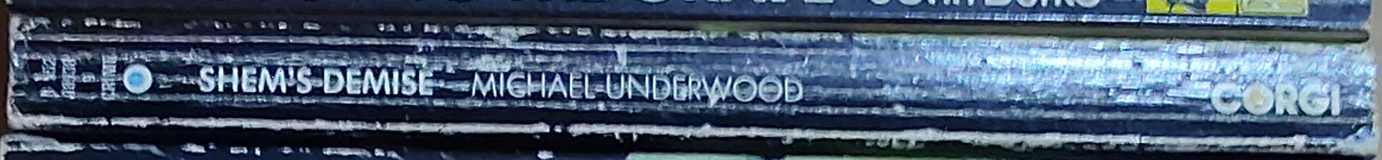 Michael Underwood  SHEM'S DEMISE spine of book image