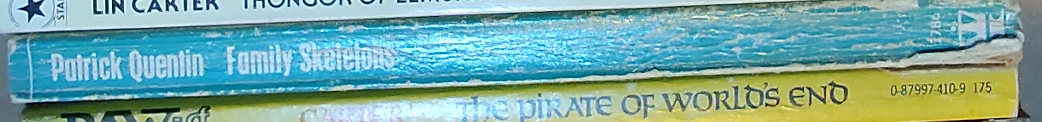 Patrick Quentin  FAMILY SKELTONS spine of book image