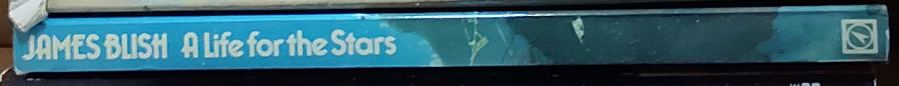 James Blish  A LIFE FOR THE STARS spine of book image