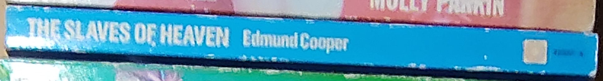 Edmund Cooper  THE SLAVES OF HEAVEN spine of book image