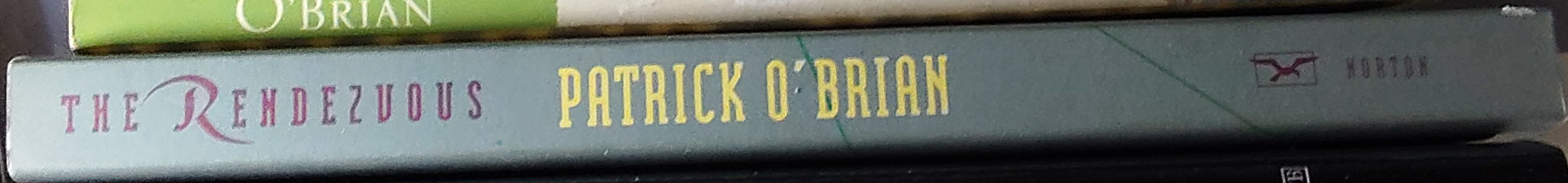 Patrick O'Brian  THE RENDEZVOUS and Other Stories spine of book image
