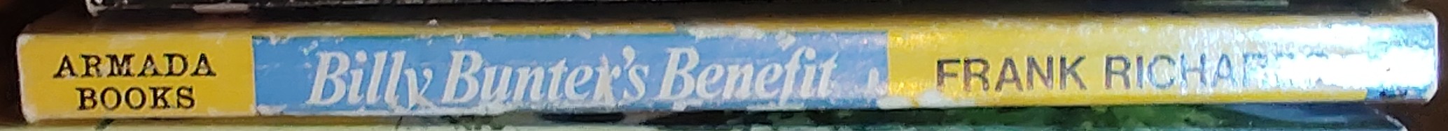 Frank Richards  BILLY BUNTER'S BENEFIT spine of book image