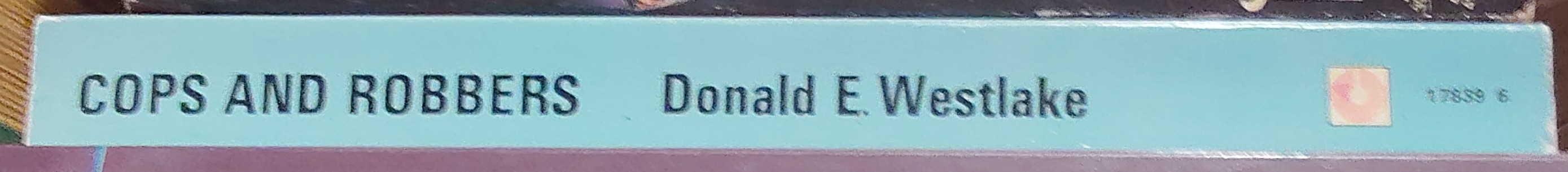 Donald E. Westlake  COPS AND ROBBERS (Film tie-in) spine of book image