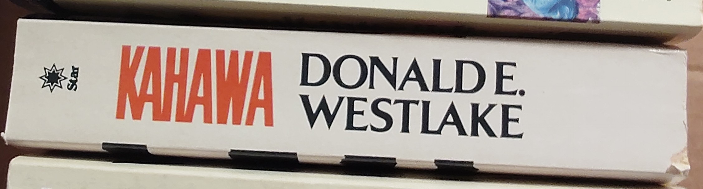 Donald E. Westlake  KAHAWA spine of book image