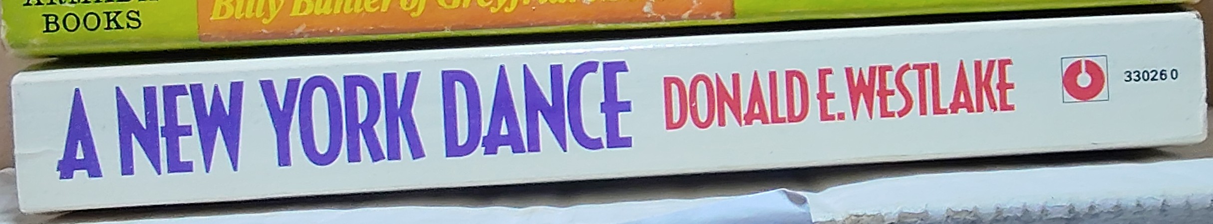 Donald E. Westlake  A NEW YORK DANCE spine of book image
