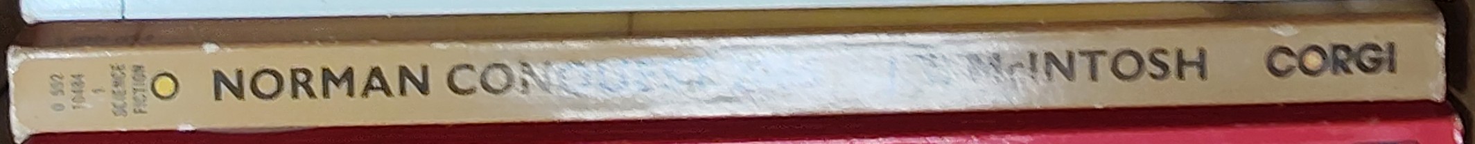 J.T. McIntosh  NORMAN CONQUEST 2066 spine of book image