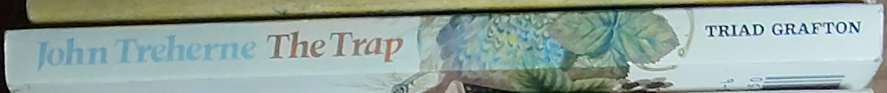 John Treherne  THE TRAP spine of book image