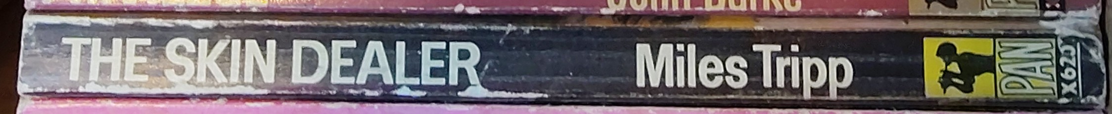 Miles Tripp  THE SKIN DEALER spine of book image